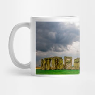 Cloudy Turmoil Above Stone Henge Mug